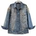 Women's Clothing Embellished Denim Jacket – Rhinestone & Beaded Cropped Coat For Women_mkmklike.com