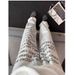 2025 American Retro Letter Slogan Graffiti Men's And Women's Autumn Stylish Straight Leg Casual Stacked Pants_mkmklike.com