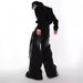Men's Clothing Retro Niche Design Double Waistband Ripped Patch Jeans Straight Loose Trendy Mopping Trousers_mkmklike.com