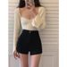 2025 Spring And Autumn New Vintage Washed Distressed Butterfly Embroidery Versatile Design Slightly Flared Denim Pants_mkmklike.com