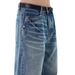 Men's Clothing Retro Washed Distressed Denim Jeans High Waisted Wide Leg Loose Fitting Floor Length New Summer Style Fashion_mkmklike.com