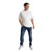 Men's Slim Fit Straight Leg Stretch Denim Jeans Thin Long Pants Summer Fashion Men's Trousers_mkmklike.com