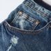 Men's Clothing Jeans Pants Torn Jeans High Street Hole Blue Denim_mkmklike.com