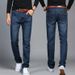 Men's Clothing Men's Jeans Spring And Summer Youth Fat Guy Large Size Straight Loose Jeans Casual Pants_mkmklike.com