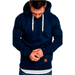 Men's Clothing new men's solid color outdoor sports casual fleece sweatshirt jacket 8001_mkmklike.com