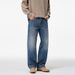 Men's Clothing & Archer0603 & Straight Leg Jeans Men's Autumn And Winter New Style Loose Wide Leg Pants Washed Casual Long Trousers Trendy_mkmklike.com