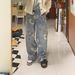 Men's Clothing The Same Retro Printed Jeans For Men And Women, Spring And Autumn, High Street, Straight, Loose Wide Leg, Floor Length Trousers_mkmklike.com