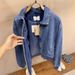 Pulse Pulse High Version 2025 Miu Spring New European And American Style Men's Fashion Sports Casual Denim Jacket_mkmklike.com