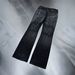 Men's Washed Denim Jeans – Loose Fit, Multi-Pocket & Embroidered Design (S-XXL, Black)_mkmklike.com