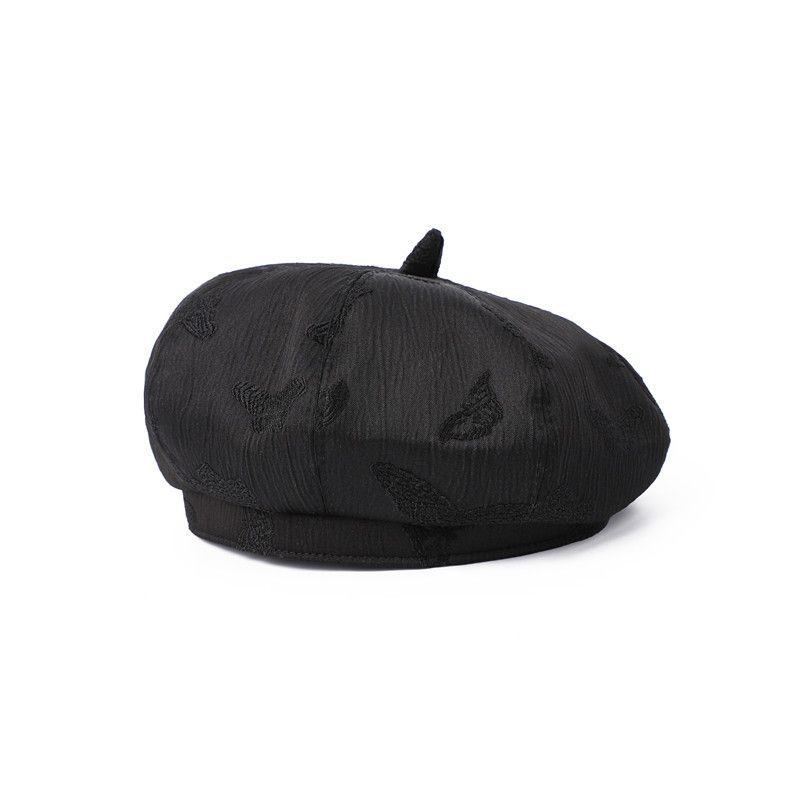 Hot Sale Ladies Painter Cap Female Spring Summer Hats For Women Beret Femme Black Vintage Casual Gorro Chapeau_mkmklike.com