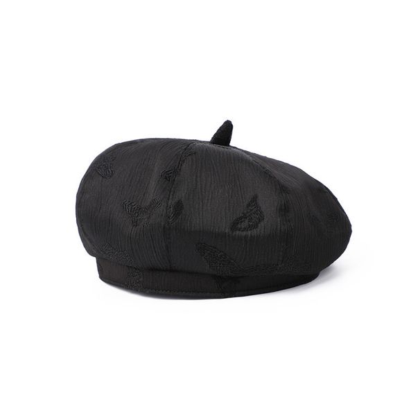 Hot Sale Ladies Painter Cap Female Spring Summer Hats For Women Beret Femme Black Vintage Casual Gorro Chapeau_mkmklike.com