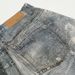Wasteland Style Distressed Jeans For Men, Niche Loose High Street Trend, Ink-Splattered Tie-Dye Wide-Leg Straight Pants_mkmklike.com