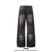Cleanfit Unisex Vintage Washed Straight Leg Jeans | American High Street Style With Subtle Whiskering_mkmklike.com
