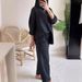 Women's Clothing 2 piece Set Large Size Cotton and Linen Shirt Set High Waist Loose Trousers_mkmklike.com