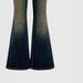 Women's Clothing Slim Fit Embroidered Flared Jeans Vintage Embroidered Flare Jeans For Women - Stretchy High-Waisted Denim Pants With Retro Wash_mkmklike.com