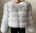 Women's Clothing fur coat fox fur patchwork winter thick warm long sleeve short fur coat_mkmklike.com