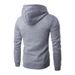 Men's Clothing warm sweatshirt hooded zipper sweatshirt men's slim sports casual sweatshirt_mkmklike.com