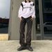 Nordmann European And American High Jeans For Men, Straight Leg, Loose Zipper Design, Niche Hip Hop Street Style Pants_mkmklike.com