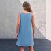 K New Denim Shoulder Strap Dress For Women, Fashionable Casual Dress For Women_mkmklike.com