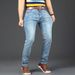 Summer New Thin Jeans Men's Straight Loose Elastic Slim-fitting Long Pants_mkmklike.com