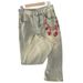 Embroidered Jeans Men's Summer Washed Vintage American High Street Micro Flared Spring And Autumn Loose Straight Leg_mkmklike.com