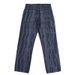 Streetwear Dirty Wash Straight Leg Jeans For Men – Comfortable Mid-Rise Denim Pants (Size 28-38, Classic Blue, Button Fly)_mkmklike.com