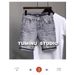 Men's Japanese Style Straight Leg Denim Shorts Summer Mid-Length Casual Five-Pocket Pants Loose Fitting American Style Trendy_mkmklike.com