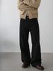 K Jeans Men's Casual Loose Straight Leg Wide Leg Pants_mkmklike.com
