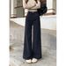 Cross-border Hot Girl Black Jeans For Women, Spring Autumn 2025, New European And American Style, Loose, Slimming,_mkmklike.com