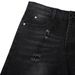 Unisex Vintage Washed Jeans – Distressed Straight-Leg Denim Pants With Hand-Painted Details (Black, S-Xl)_mkmklike.com