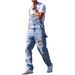 Men's Denim Overalls European And American Style Trendy High Street Ripped Jumpsuit_mkmklike.com