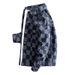 Men's Clothing Checkerboard Denim Jacket Trendy Loose Handsome Street Casual Workwear Tops_mkmklike.com