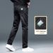 Slim-fit Straight Jeans Business Casual Stretch Slim-fit Men's Long Pants Men's Pants_mkmklike.com