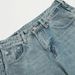 Side Ruched Wide-Leg Design Niche Jeans Men's American Style Trendy Loose Washed Vintage Casual Long Pants_mkmklike.com