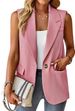 Women's Casual Fashion Temperament Suit Vest For Women_mkmklike.com