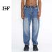 EF JEANS | 2023 Four Seasons New Product Retro Hong Kong Style Straight Loose Personality Graffiti Jeans Men And Women_mkmklike.com