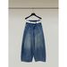 ICC Early Spring New Style Relaxed Fit Oversized Balloon Pants With Three-dimensional Segmentation Loose Jeans For Women_mkmklike.com
