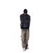 Men's Slim Fit Cargo Jeans Retro Patchwork High Waist Street Style Trendy Hip Hop INS American Blue Low Rise Long Pants_mkmklike.com