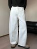 Relaxed Fit White Washed Denim Pants – Straight Leg Unisex Jeans WIth Functional Pockets (S-XXL)_mkmklike.com
