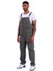 Pure 2025 European And American Style Reverse Craftsman Trendy Brand Straight Multi-Pocket Cargo Overalls Men's Light Green_mkmklike.com