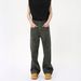 Men's Clothing Men's Camouflage Jeans High Street Style Loose Straight Leg Casual Wide Leg Long Pants Versatile Trendy_mkmklike.com