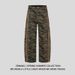 Military Camo Tape Stripe Jeans – Unisex Relaxed Straight-Leg Denim Pants With Tactical Webbing & Distressed Wash (S-XXL, No-Iron Finish)_mkmklike.com