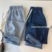 Drawstring Jeans For Women 2024 New Summer Plus Size Pear Shape Student Elastic Straight Long Pants_mkmklike.com