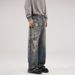 Men’s Printed Loose Fit Jeans - Digital Art Denim Pants With Streetwear Style (S-2XL)_mkmklike.com