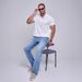 Men's Summer Jeans Loose Straight Leg One Piece Dropshipping Comfortable Fit Straight Leg Pants_mkmklike.com