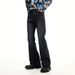 Nordmann Black Jeans Men High Street Trendy Design Sense Slightly Flared Casual Autumn Winter Loose Straight 2025 New Style Pants_mkmklike.com