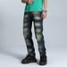 Men's Vintage Washed Straight Loose Fit Jeans - High Street Casual Denim Pants With Comfortable Cotton Fabric (Nostalgic Blue, Sizes 30-38)_mkmklike.com