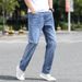 Soft Jeans Men Brand Loose Straight Casual Plus Long Pants Trendy Big Size Men's Business Trousers_mkmklike.com