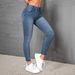 Xintang Jeans Cross-border European And American Popular High-elastic Versatile Slim-fit Mid-waist Skinny Pants_mkmklike.com