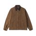 Cowboy For Both Men Women, Autumn And Winter New Item, American Style Lapel Loose Casual Versatile Jacket_mkmklike.com
